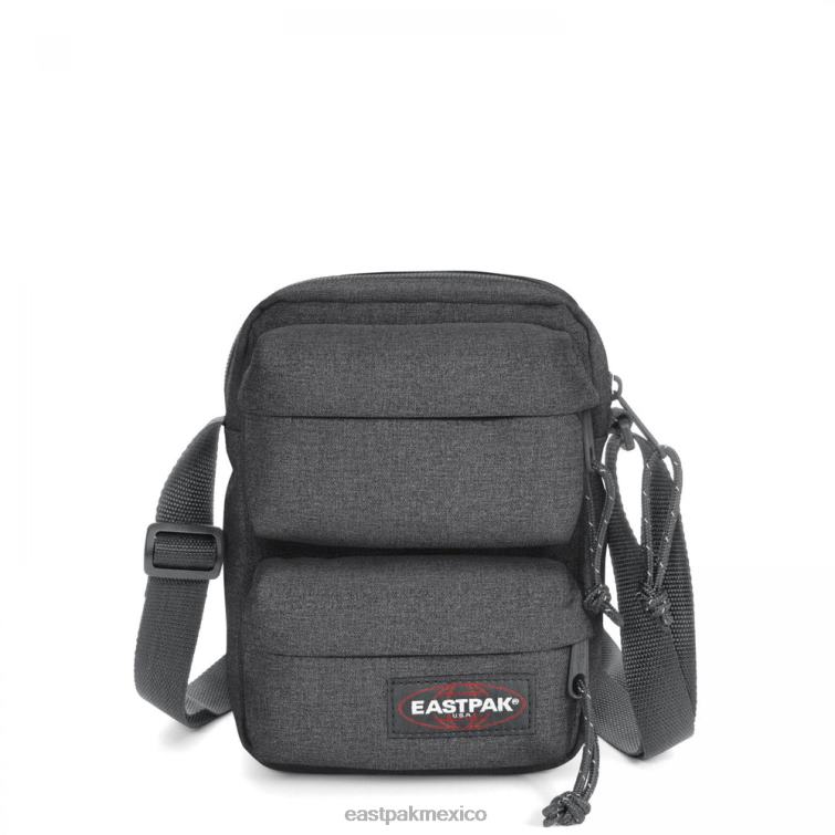 Eastpak el que se duplicó mezclilla negra 828F6246 bolsas de hombro