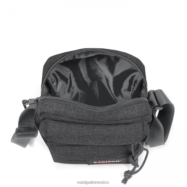 Eastpak el que se duplicó mezclilla negra 828F6246 bolsas de hombro