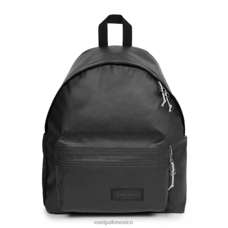Eastpak cremallera acolchada lona negra 828F690 mochilas