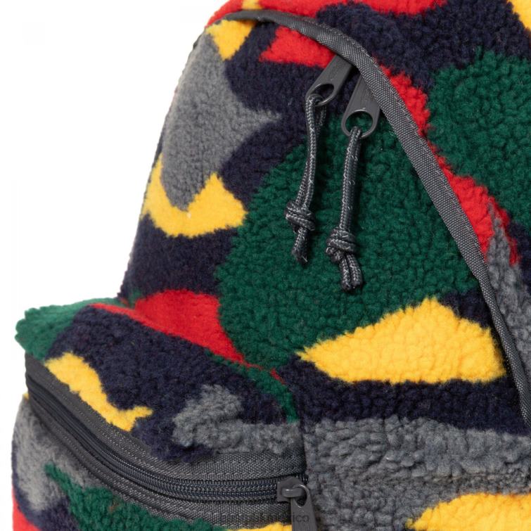 Eastpak pak\'r acolchado camuflaje de piel de oveja 828F6120 mochilas