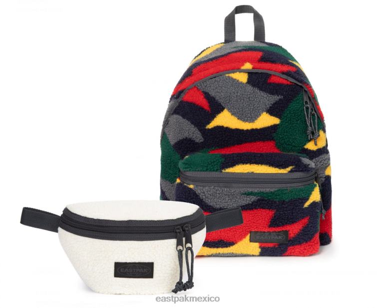 Eastpak pak\'r acolchado camuflaje de piel de oveja 828F6120 mochilas
