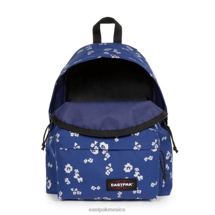 Eastpak pak\'r acolchado flor brillo azul marino 828F6140 mochilas