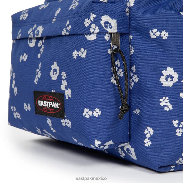 Eastpak pak\'r acolchado flor brillo azul marino 828F6140 mochilas