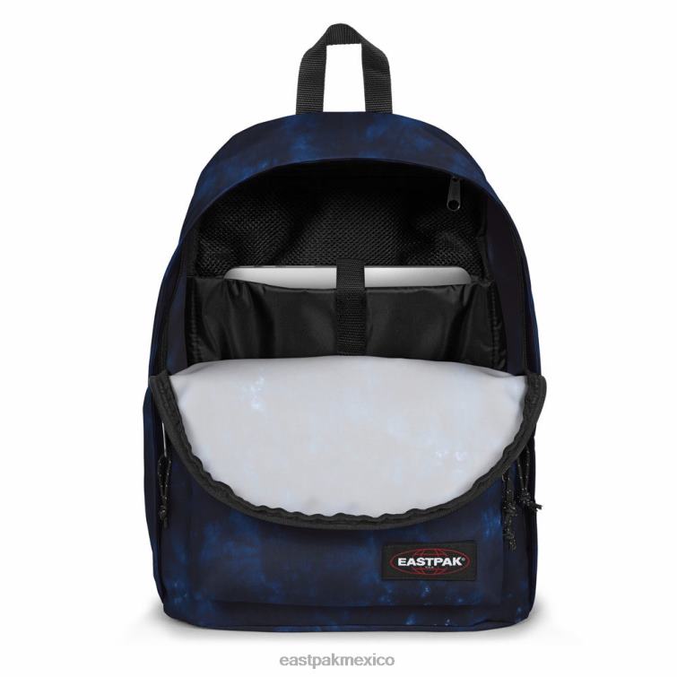 Eastpak cremallera de la oficina tinte de camuflaje azul marino 828F6175 mochilas